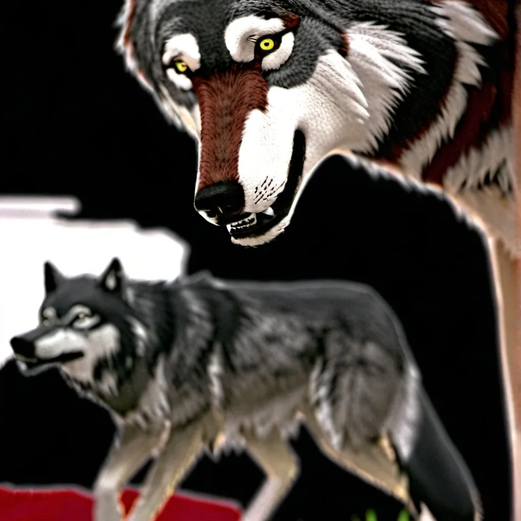 chat with ai character: deadly wolf fight