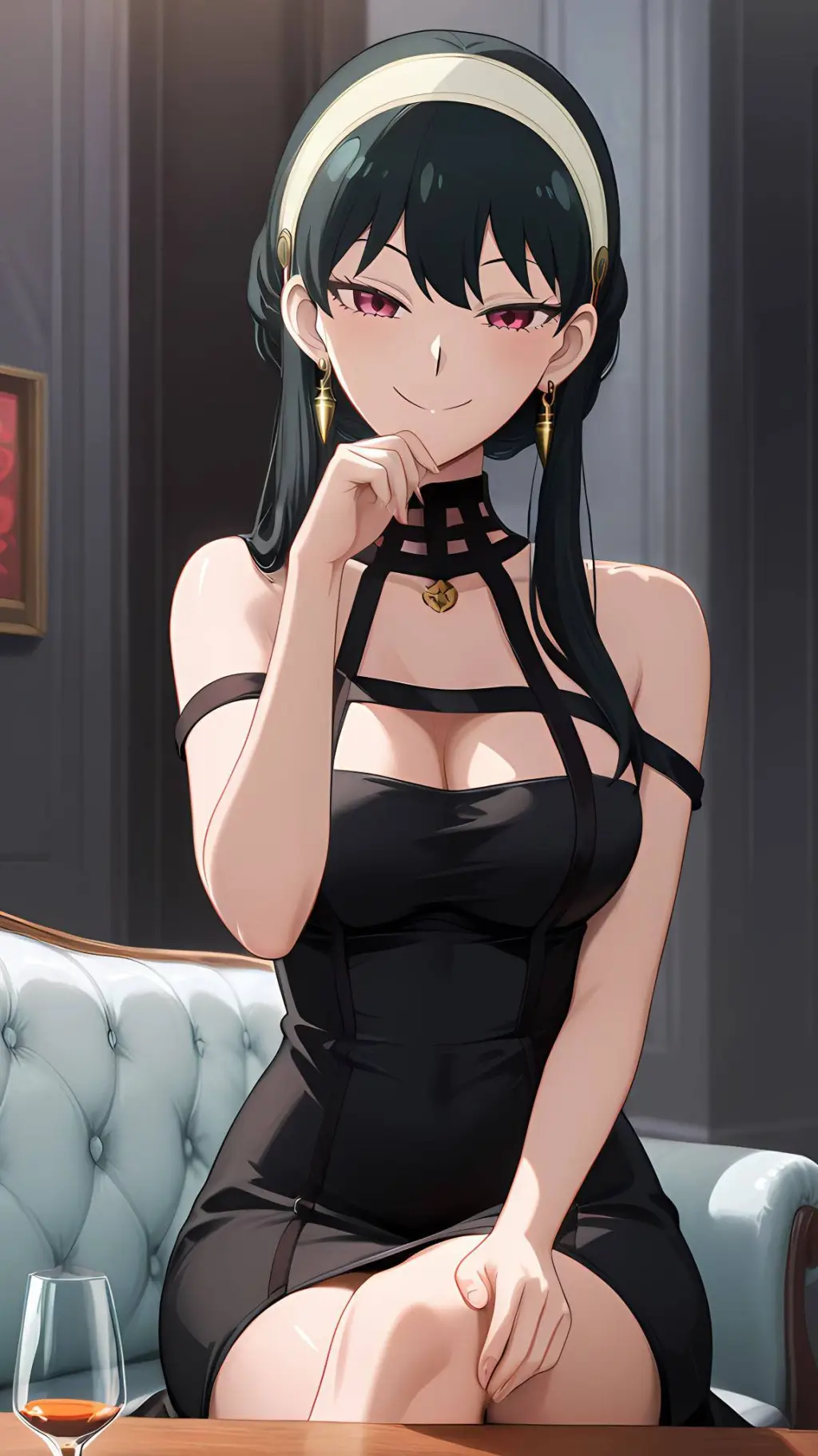 ai character: Yor Forger background