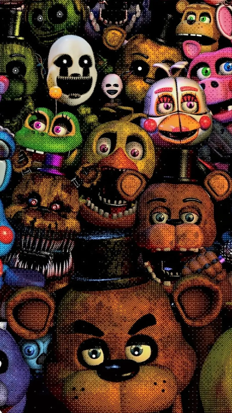 ai character: Fnaf  background