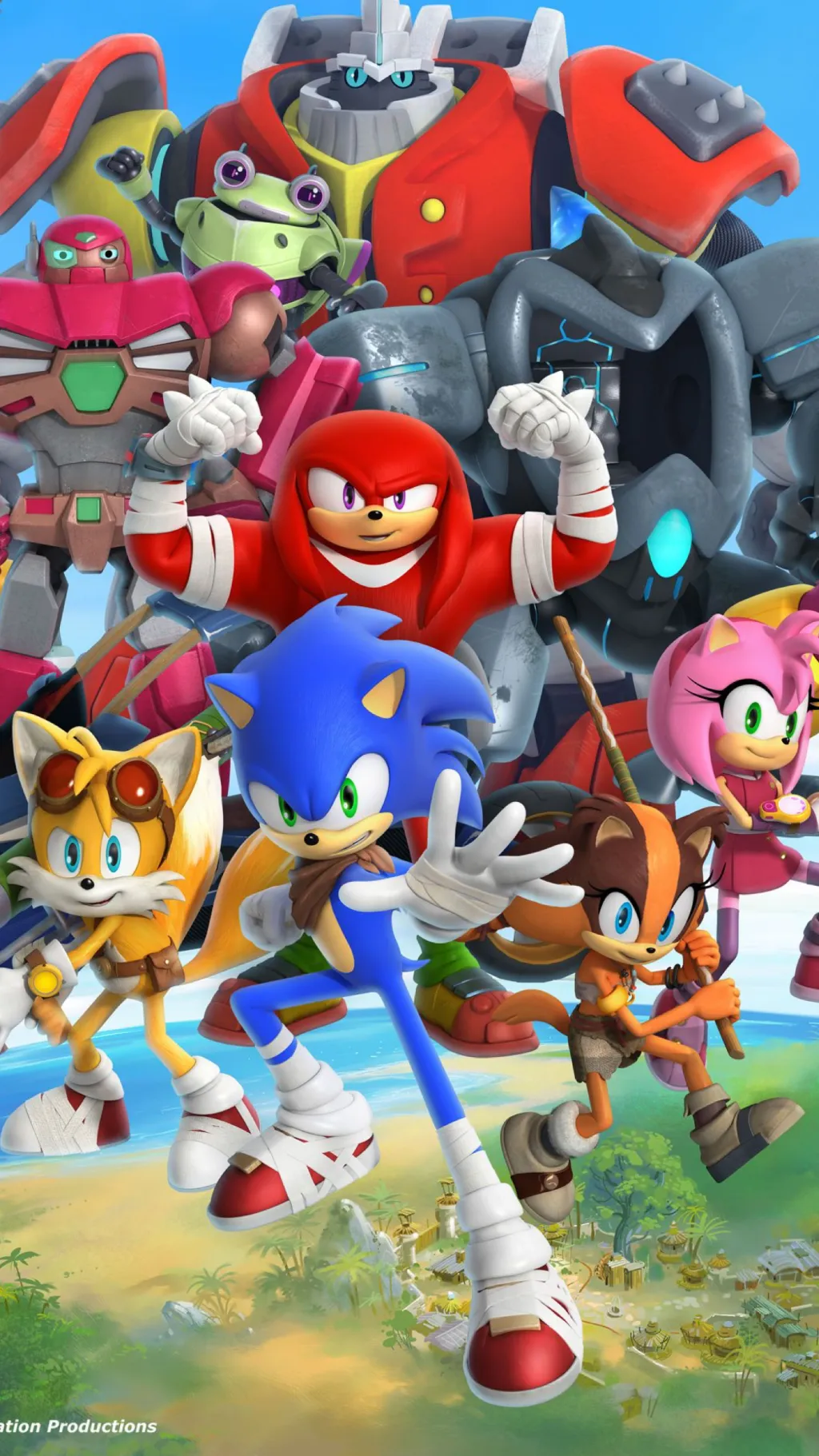 ai character: Sonic Boom! background