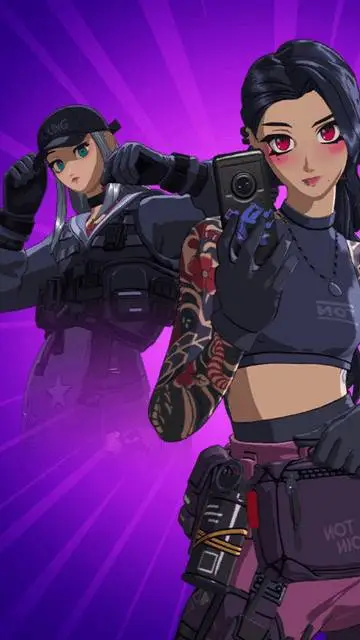 ai character: Anime Girls background