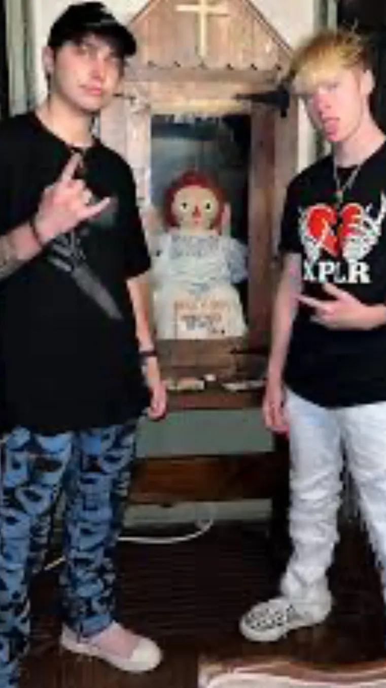 ai character: Sam and Colby  background