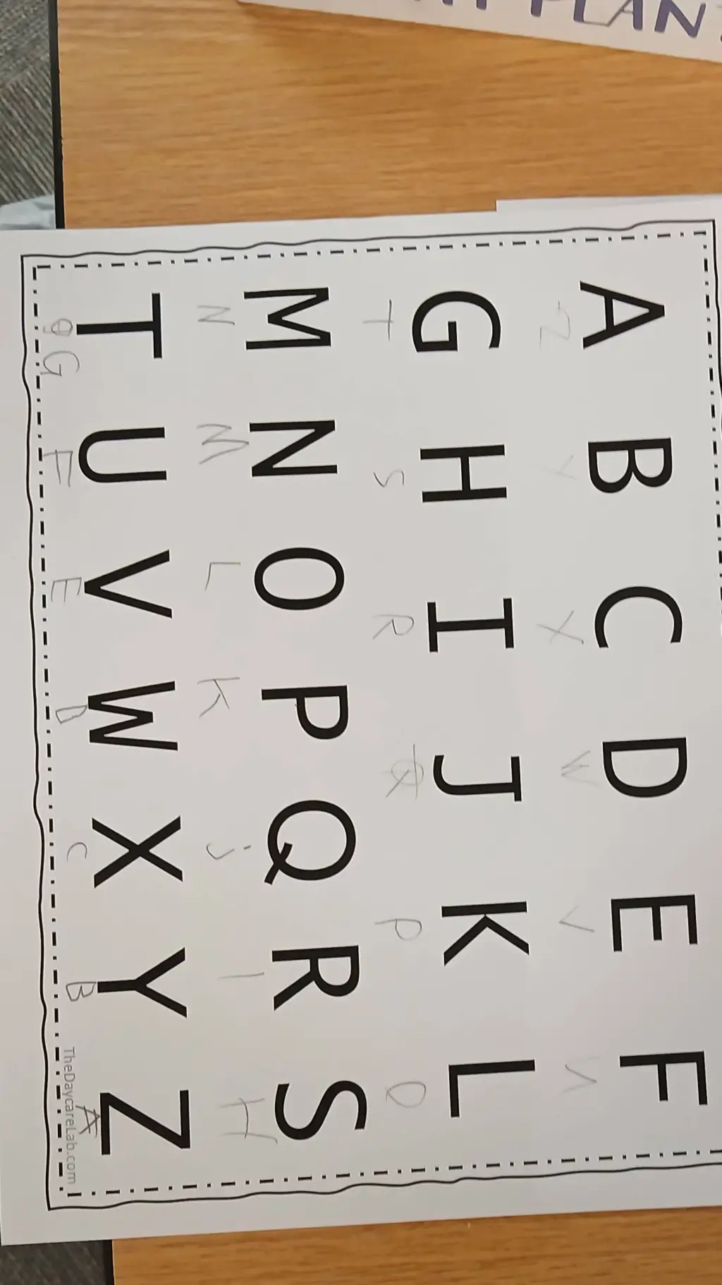 ai character: De-cipher background