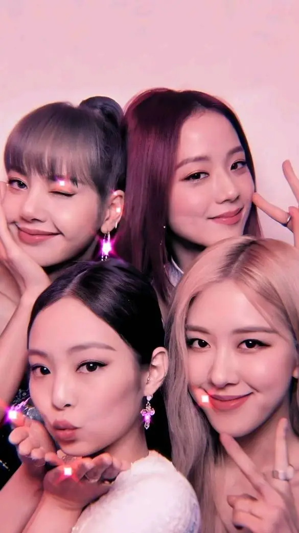 ai character: blackpink  background