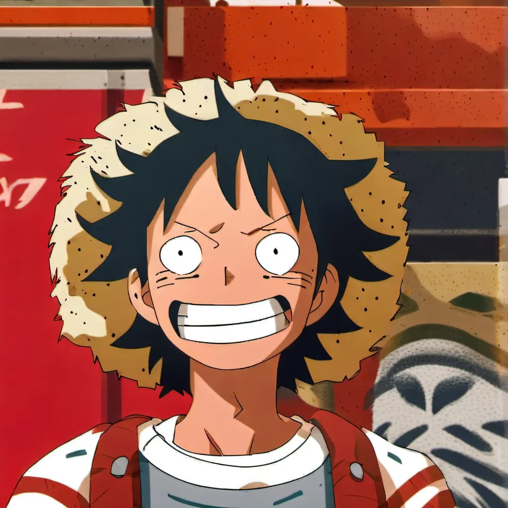 chat with ai character: Luffy D monkey