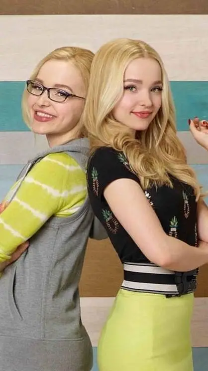 ai character: Liv & Maddie  background