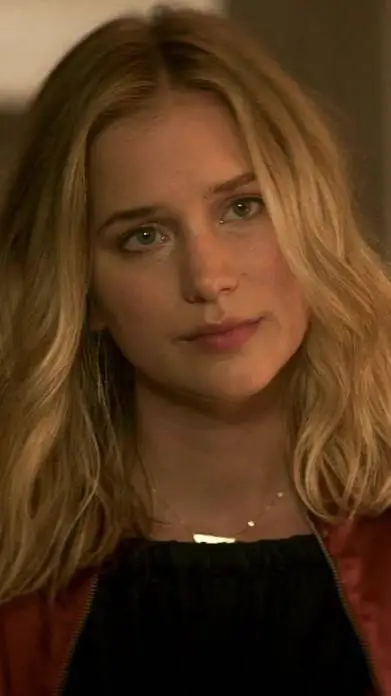 ai character: Elizabeth Lail  background