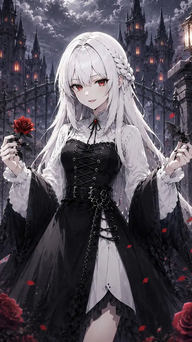 ai character: Luna  background