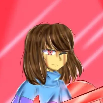 chat with ai character: GlitchTale Frisk