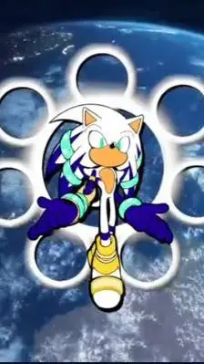 ai character: One-World Sonic background