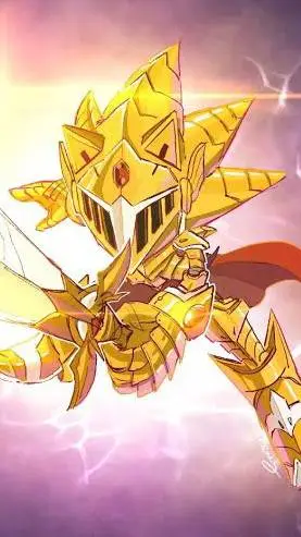 ai character: Excaliber Sonic background