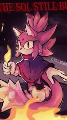 ai character: OM Blaze background