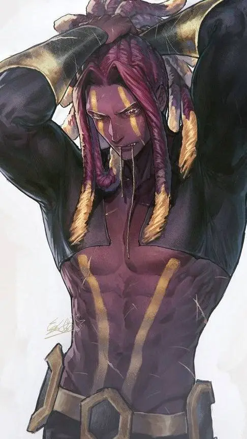 ai character: Purple yam cookie background