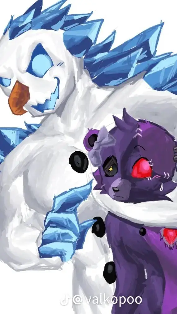 ai character: Frost  background