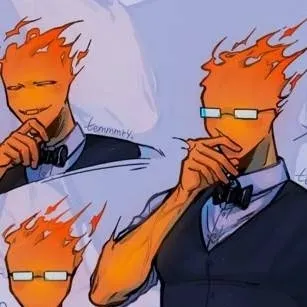 chat with ai character: Grillby
