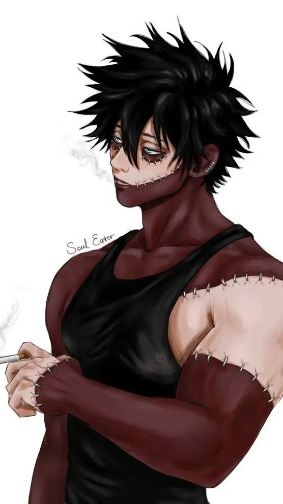ai character: Dabi background