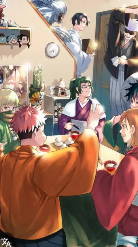 ai character: Jujutsu Kishen background