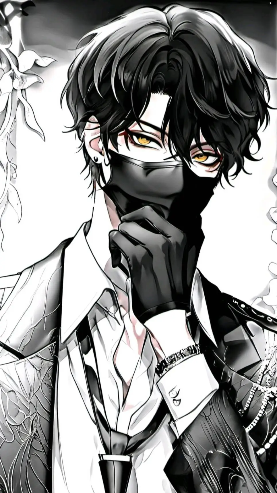 ai character: `~• Ari •~` background