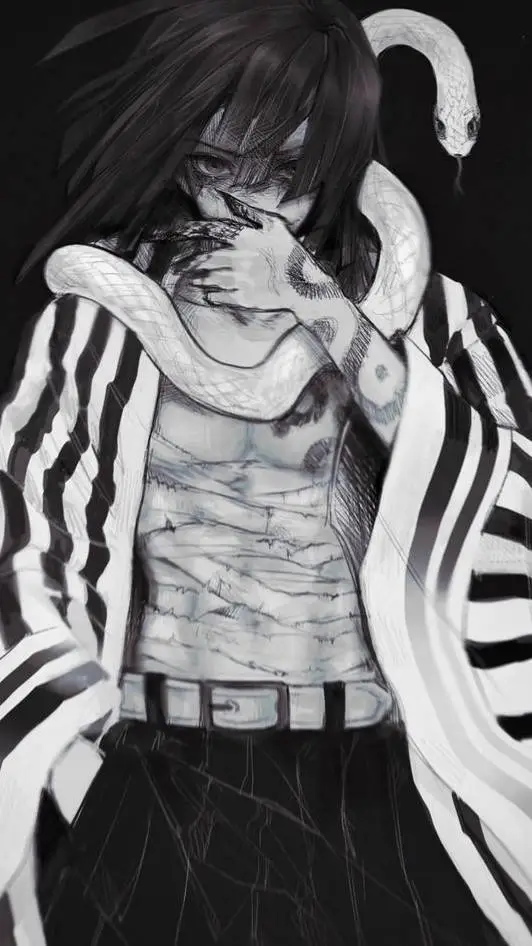 ai character: °•obanai iguro°• background