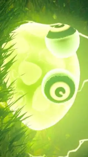 ai character: Yellow Chuchu background