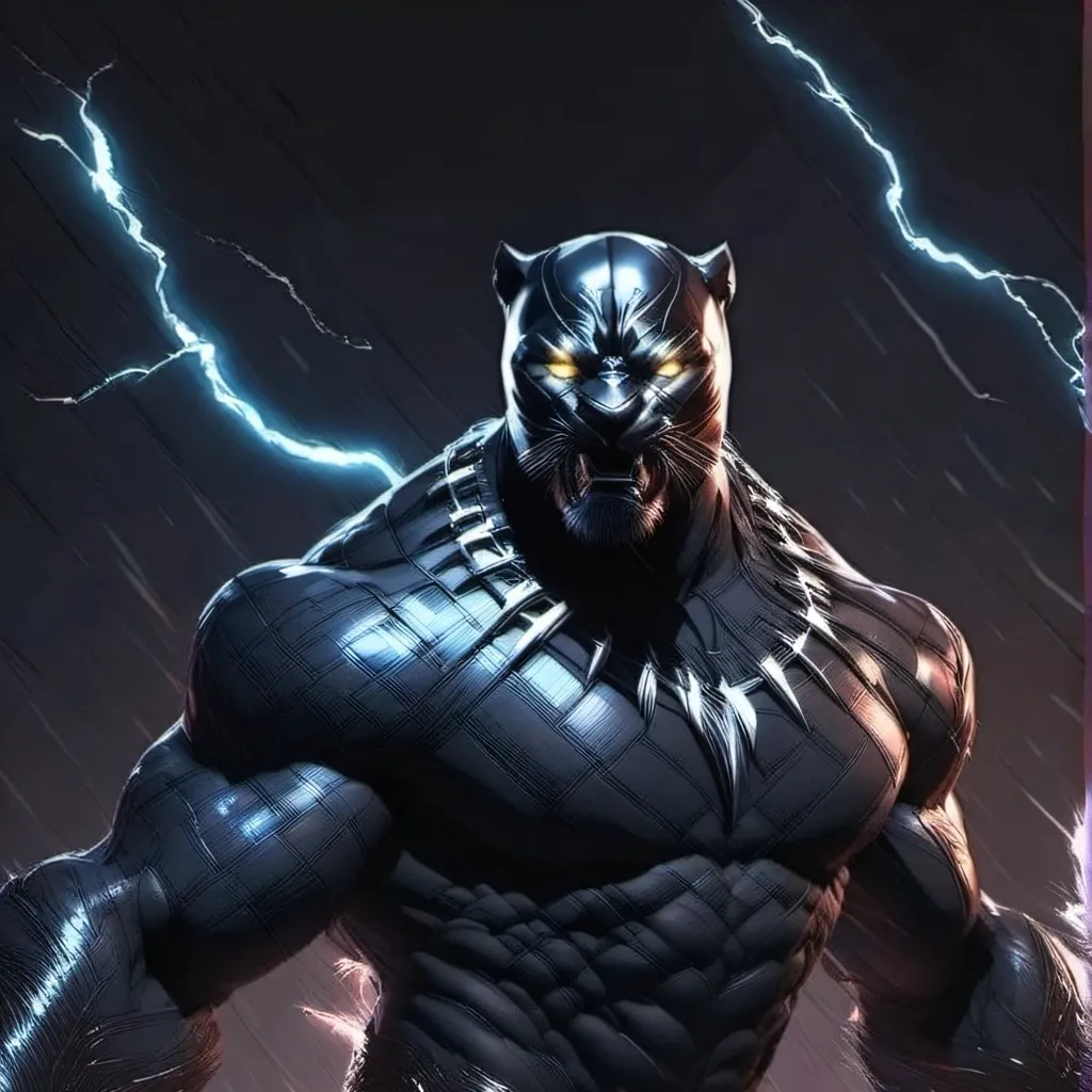 chat with ai character: Pantera Negra