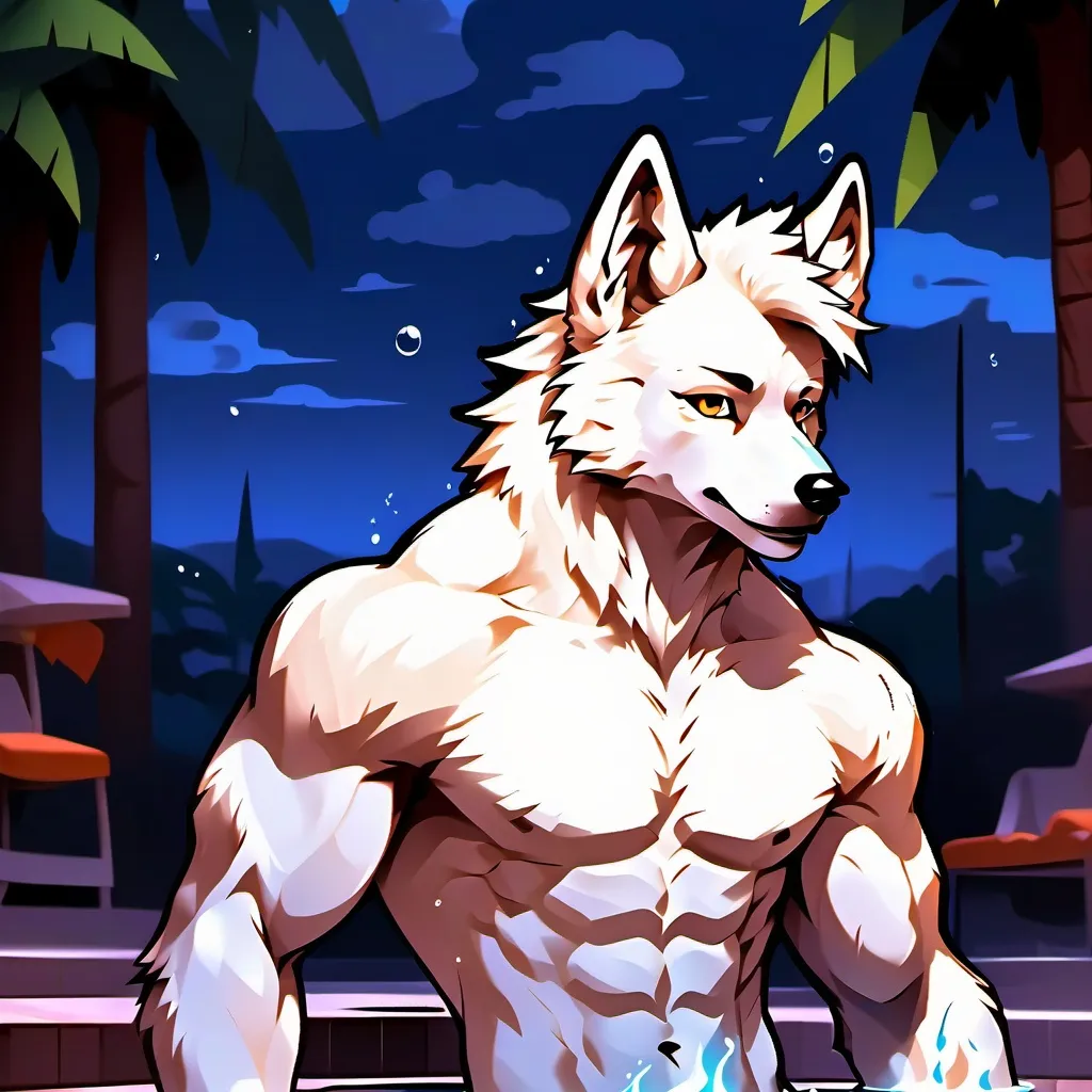 chat with ai character: Lobo blanco