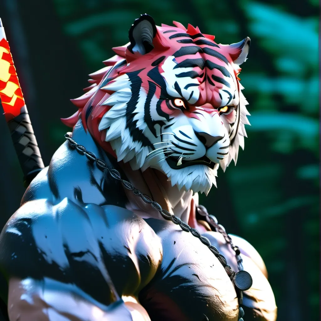 chat with ai character: Tigre rojo