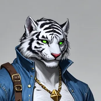 chat with ai character: Tigre Azul