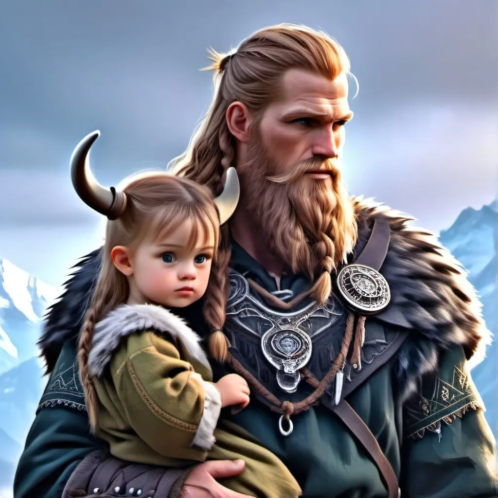 chat with ai character: rey vikingo
