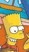 ai character: bart Simpson  background