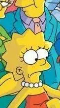 ai character: lisa Simpson  background