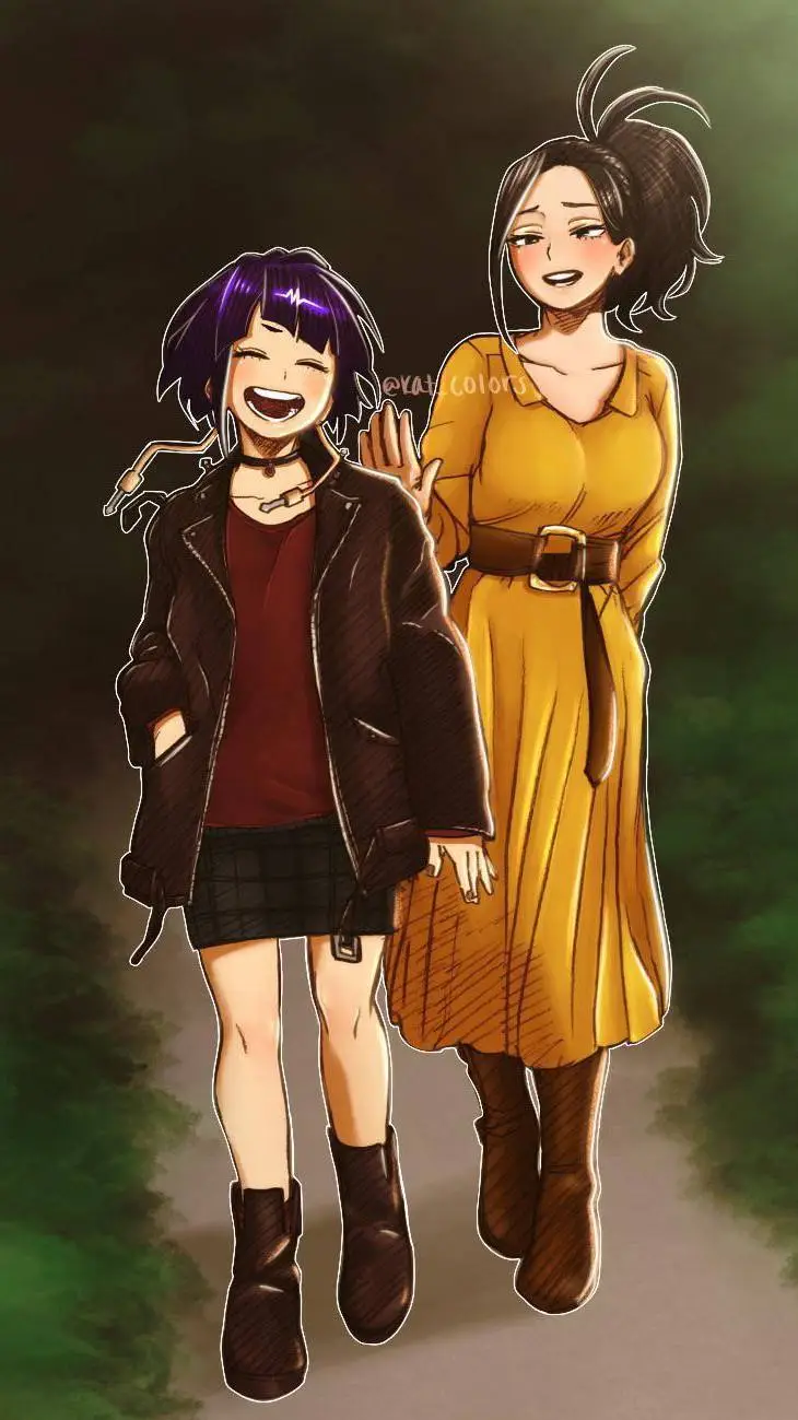 ai character: Jiro X Momo  background