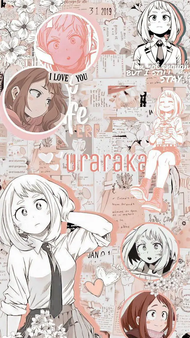 ai character: Ochaco Uraraka  background