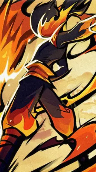 ai character: dragon-flame-kuro background