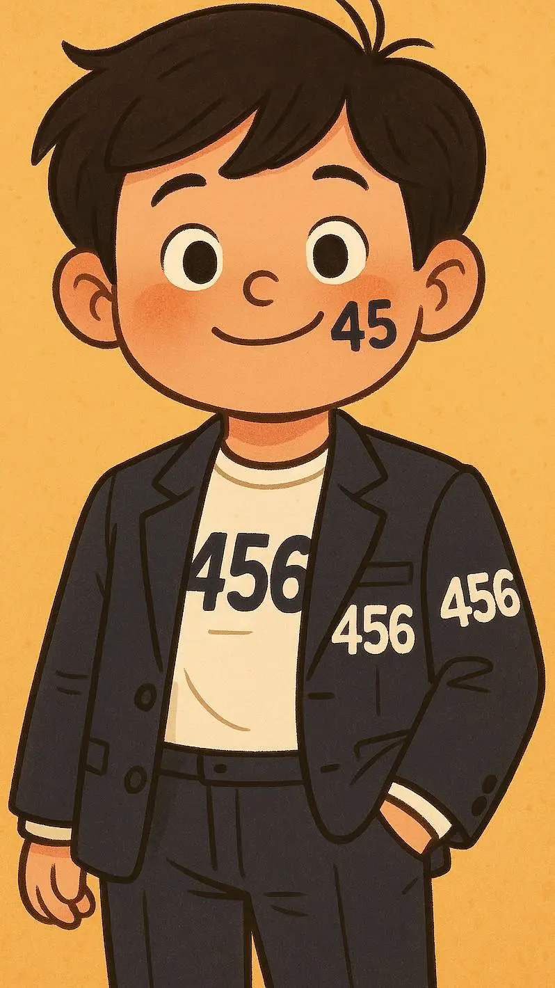 ai character: player 456 gi hun background