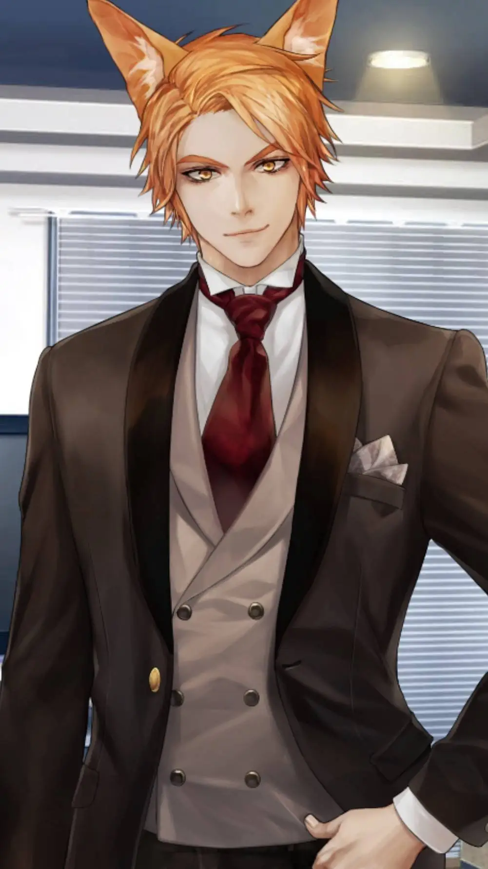 ai character: Калеб background