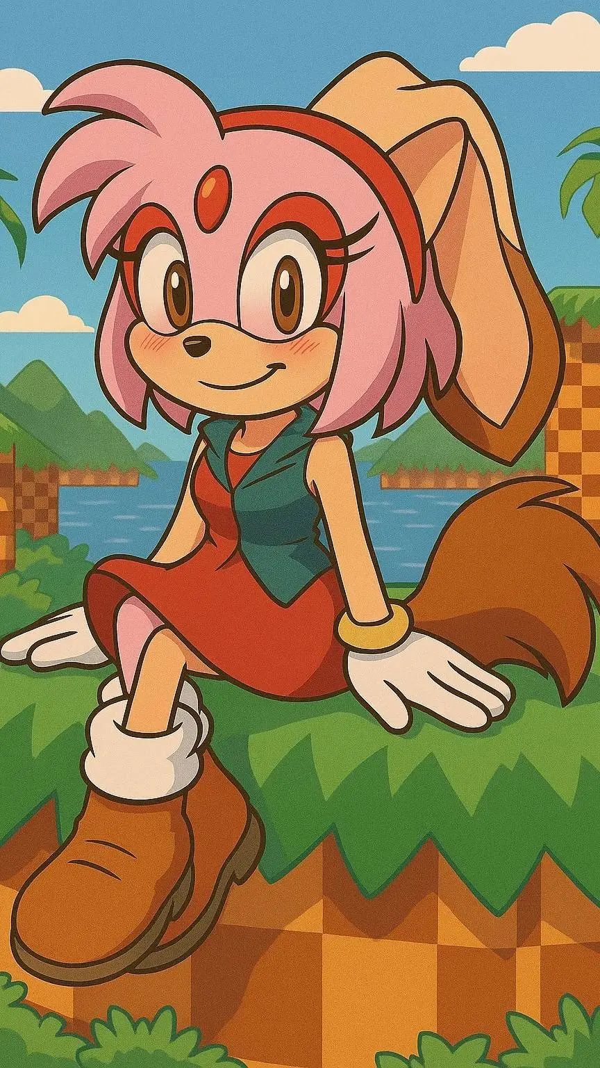 ai character: Lucyce  background