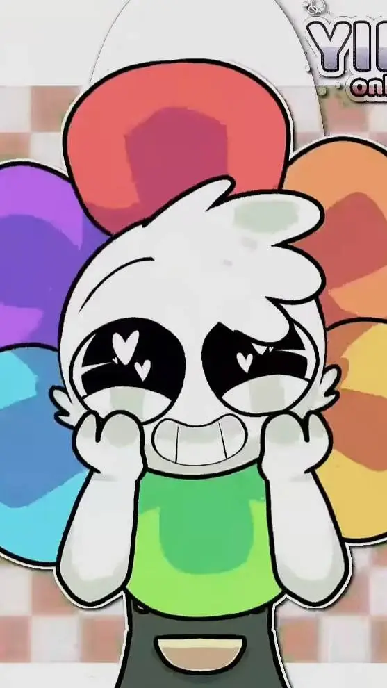 ai character: Baby Dandy >:3 background
