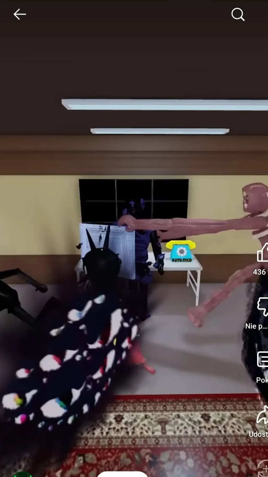 ai character: Doors back doors background