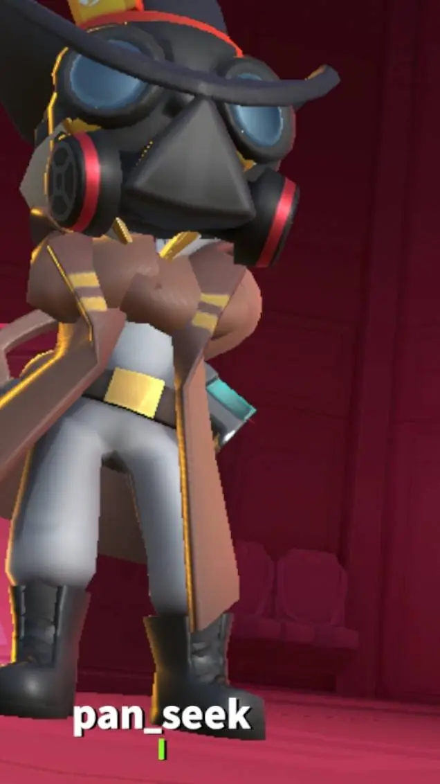 ai character: AMONG US  background
