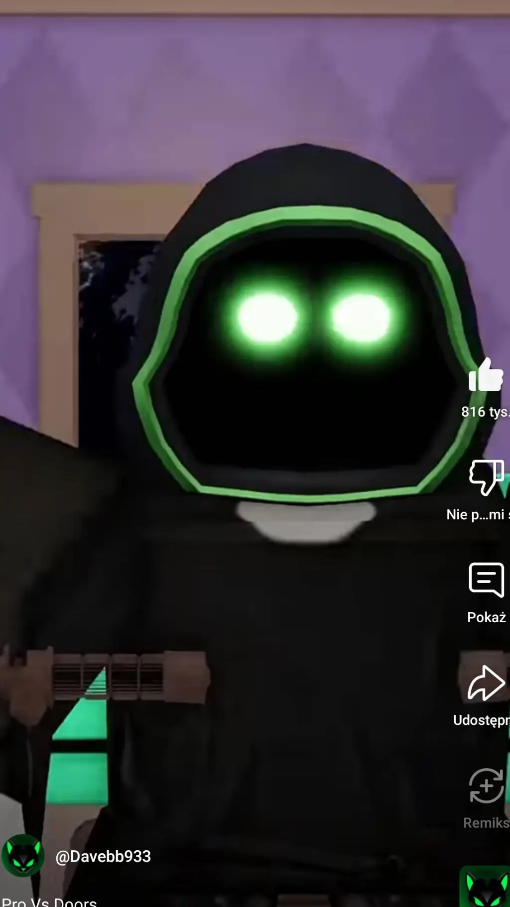 ai character: Doors hate you!!! background