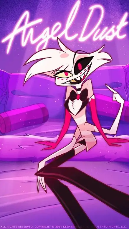 ai character: ✨Angel Dust✨ background