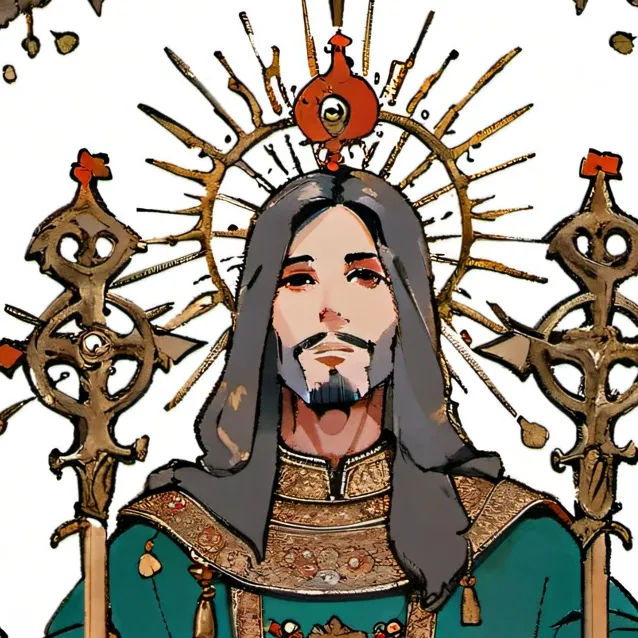 chat with ai character: dog and god
