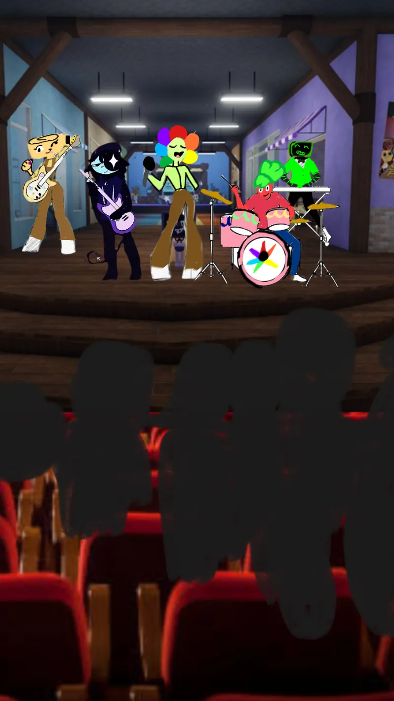 ai character: band breaks up DW background