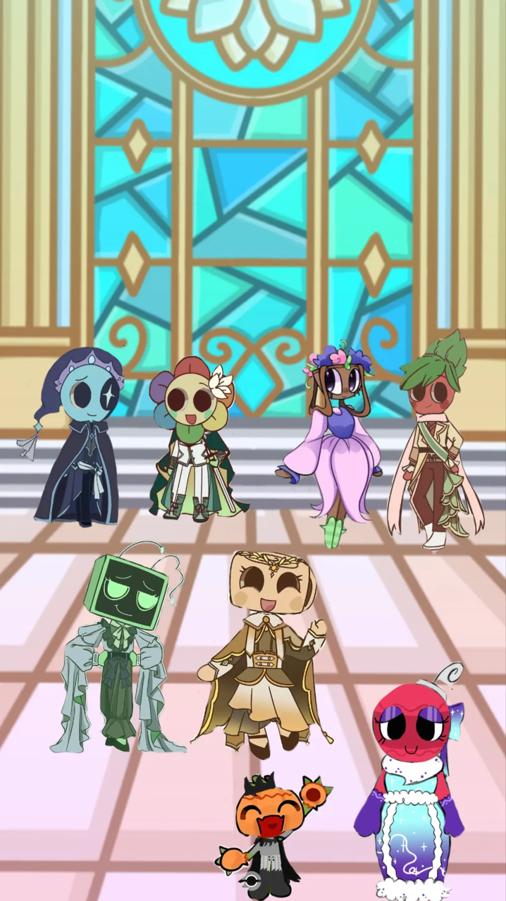 ai character: Kingdoms D.W background