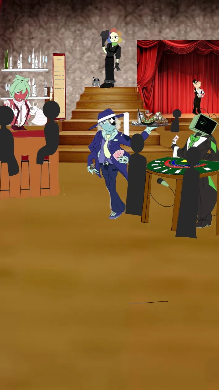 ai character: Cartel D.W background