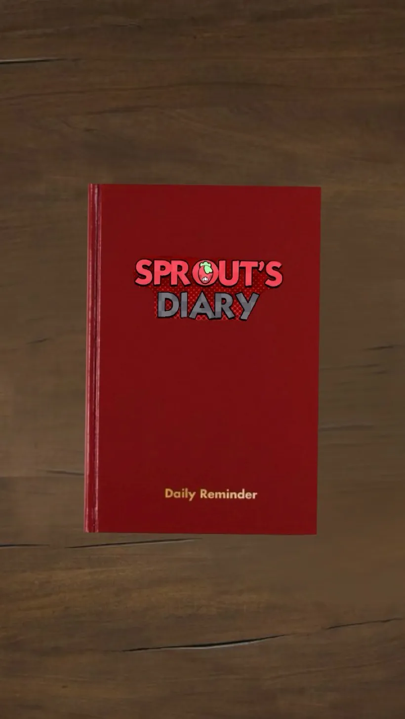 ai character: Sprout diary background