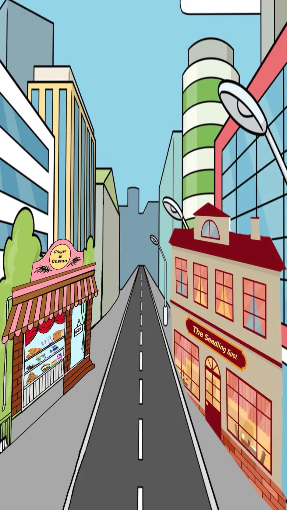 ai character: No competition D.W background