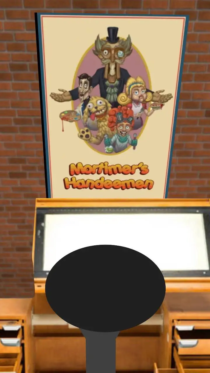 ai character: hello puppet background