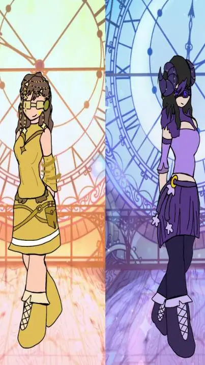 ai character: 🌙eclipse⭐ background